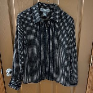 Black Design Blouse 🖤